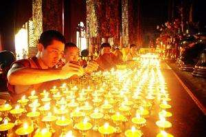 西藏羅讓紮花節