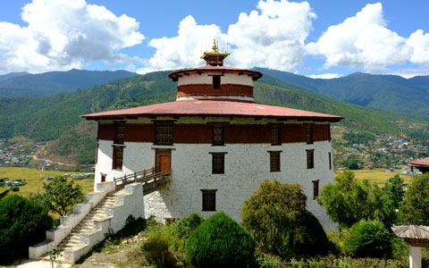 不丹8天純玩游帕羅廷布普那卡崗提