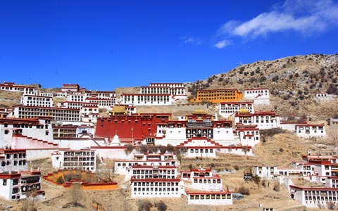 拉薩市朝聖之旅色拉寺哲蚌寺甘丹寺扎叶巴寺5日遊