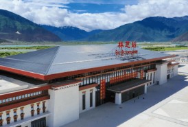 拉林鐵路最長橋樑正式鋪軌