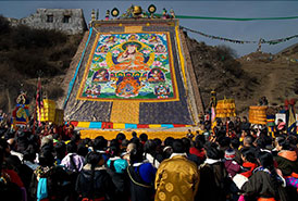 西藏迎神節