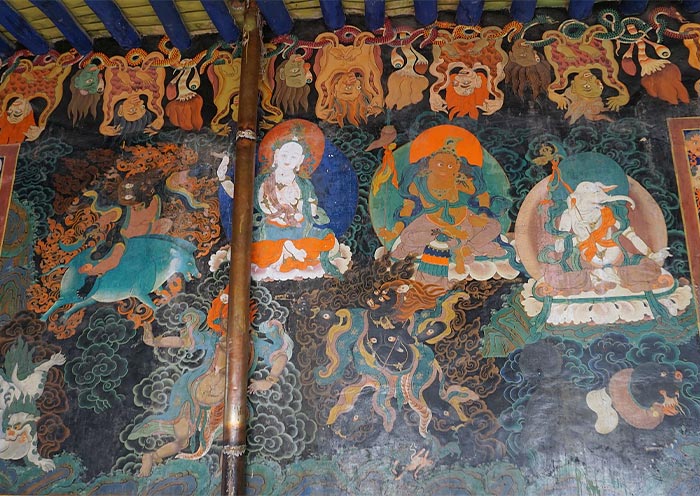 乃瓊寺壁畫
