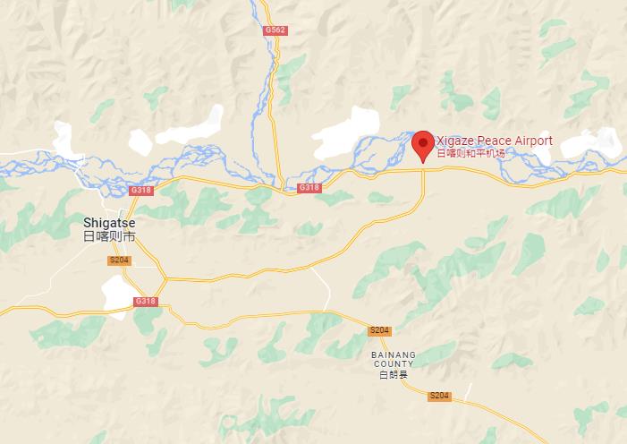 日喀則機場航班