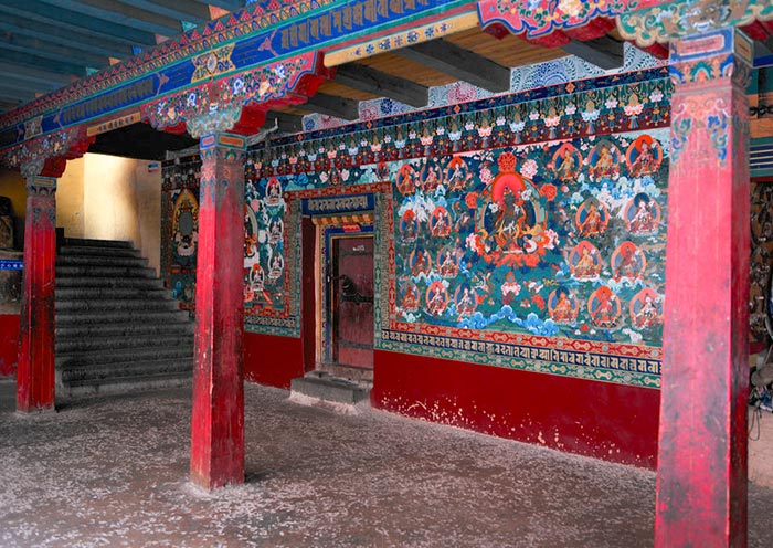 昌珠寺迴廊壁畫
