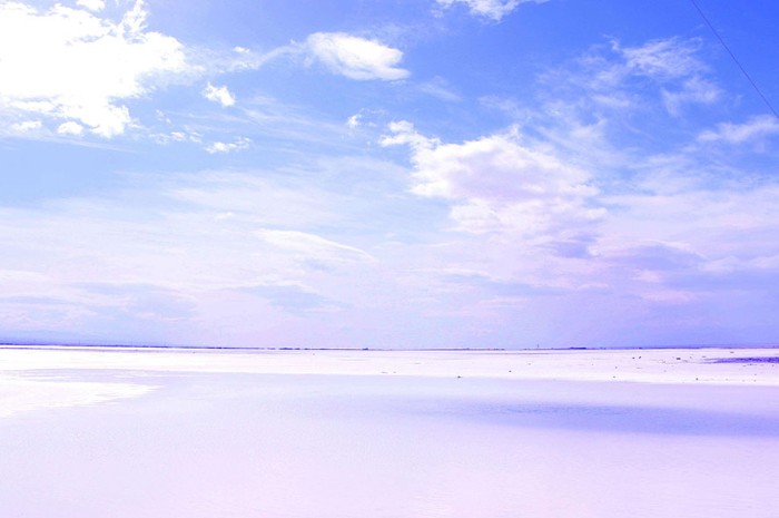 茶卡鹽湖