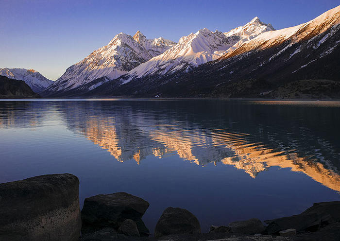 然烏湖的清晨 然烏湖的清晨
