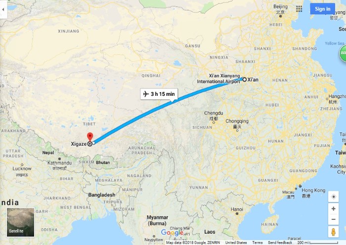 西藏旅游航班 进藏航班