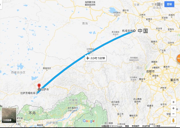 夏河到拉薩飞机进藏 进藏航班